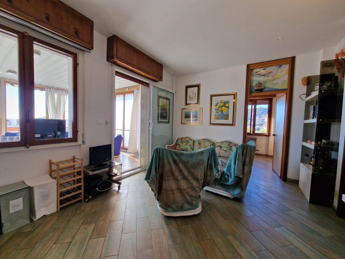 Via Alberti Terrazza Vista Aperta- Free Parking Apartman Pietra Ligure Kültér fotó